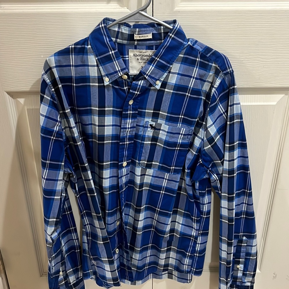 Mens Abercrombie Long Sleeve Shirt